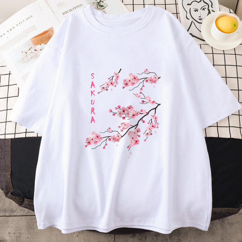 Cherry Blossom Women's Graphic Tee, main view