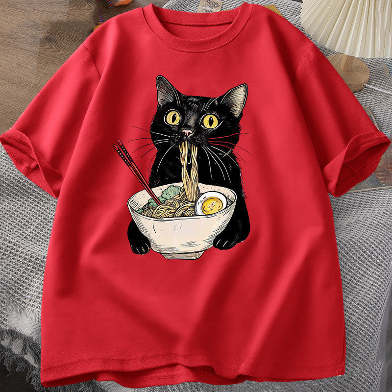 Ramen Cat Graphic Tee, main view