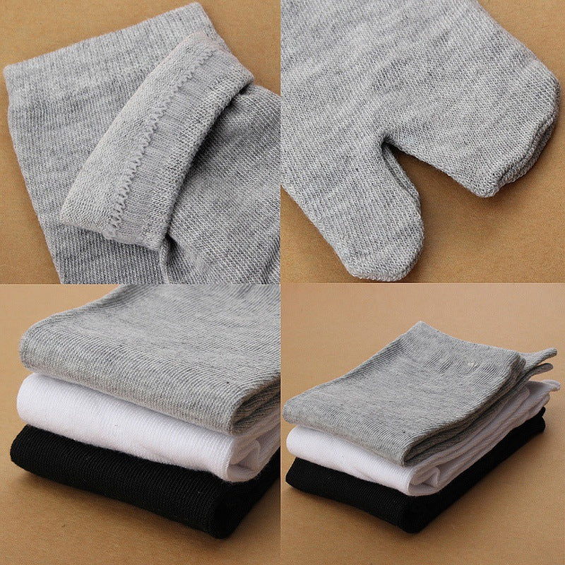 Japanese Tabi Split-Toe Socks - Two-Toe Clog Socks, product view 4