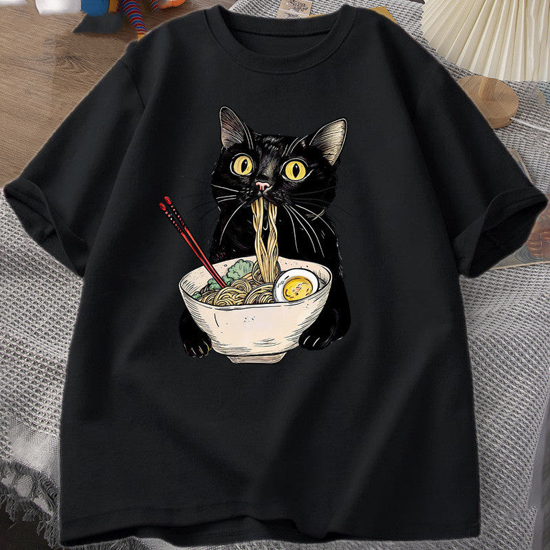 Ramen Cat Graphic Tee, view 6