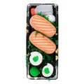Sushi Novelty Socks Set - Combed Cotton Mid-Calf, 2 pairs set