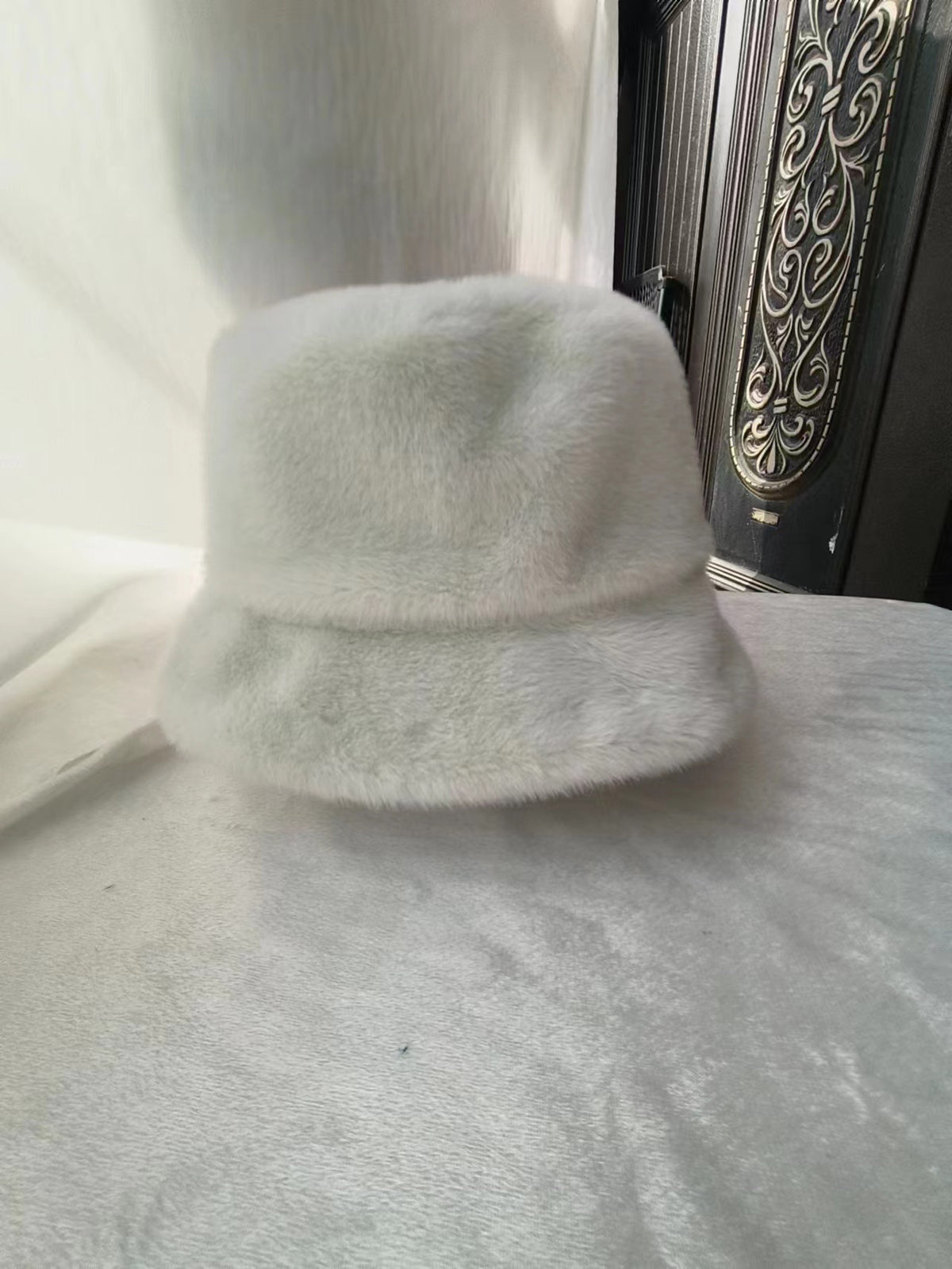 Japanese-Style Knit Bucket Hat - Soft Dome Crown, All-Season, Mint Green