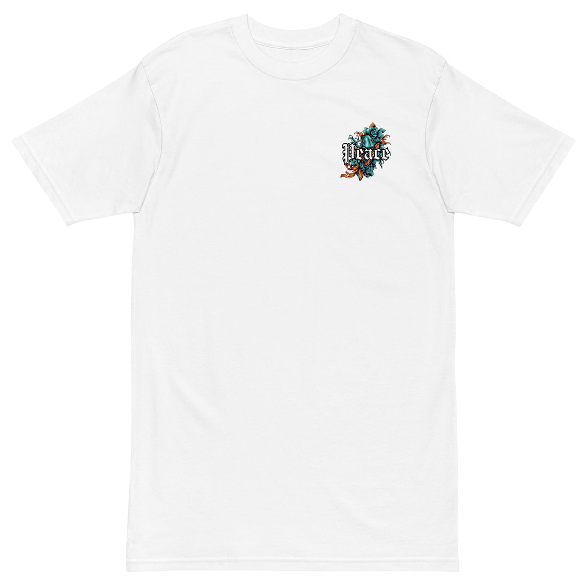 Koi Fish Graphic Tee, White, alternate view