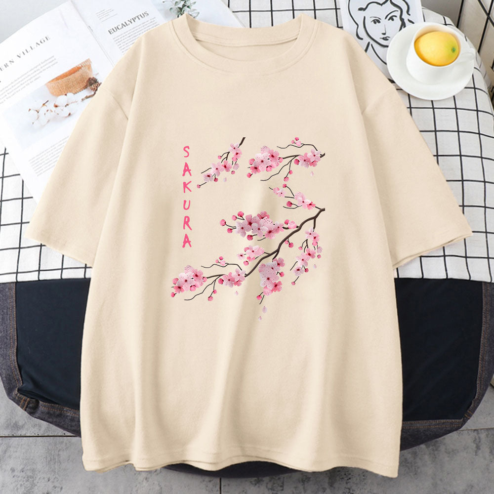 Cherry Blossom Women's Graphic Tee, view 3