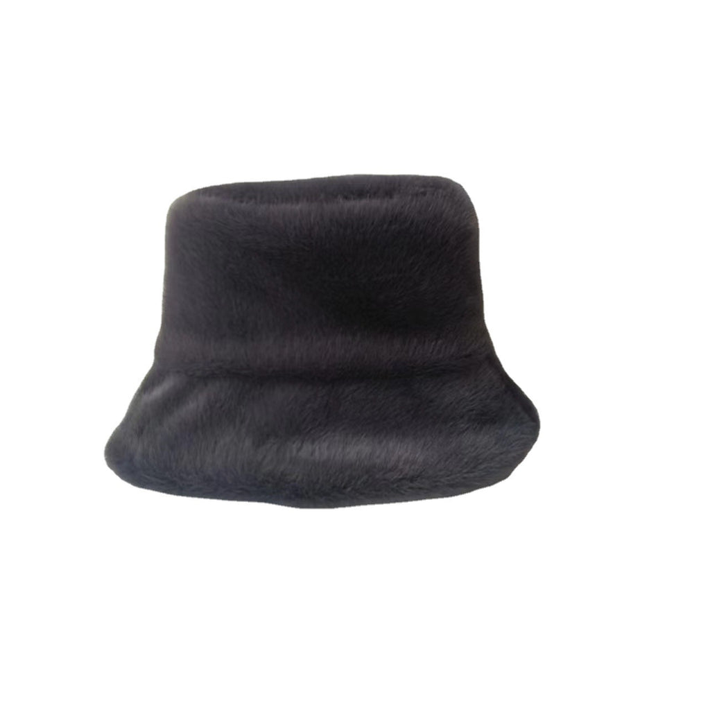Japanese-Style Knit Bucket Hat - Soft Dome Crown, All-Season, view 2