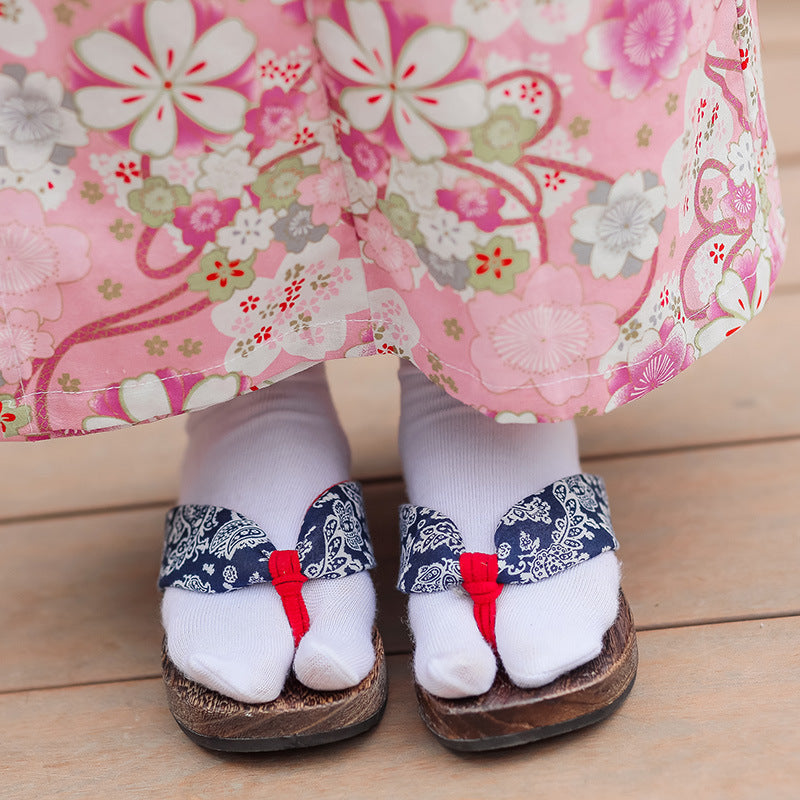 Japanese Tabi Split-Toe Socks - Two-Toe Clog Socks, product view 5