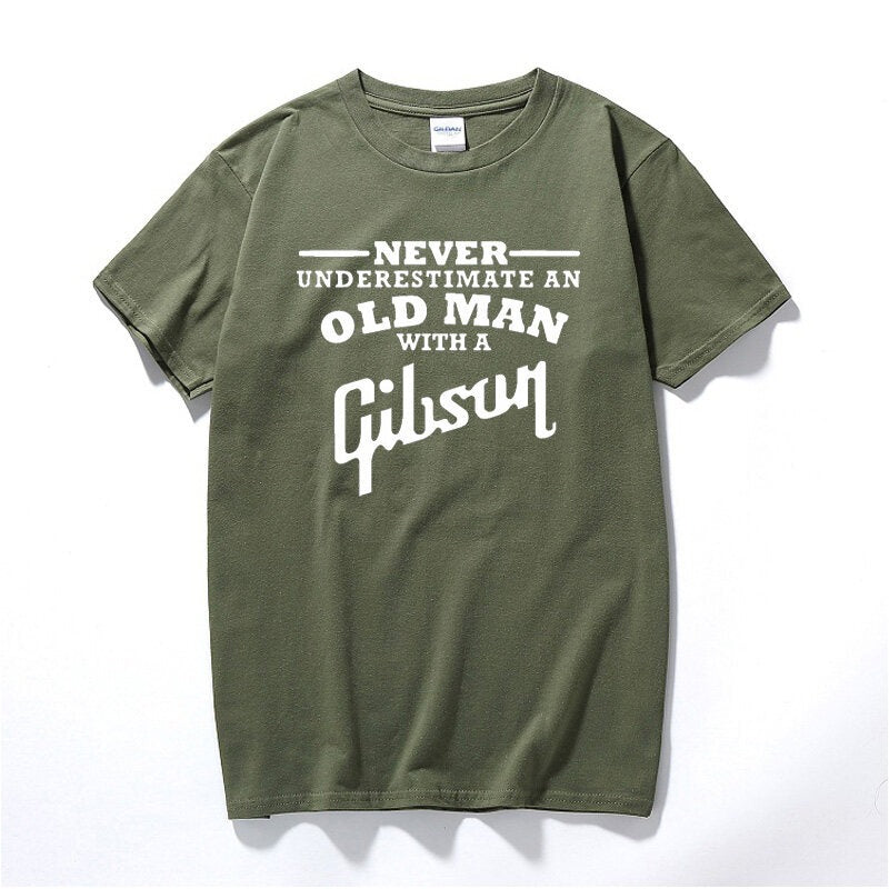 Ink-Style Graphic Tee, Green