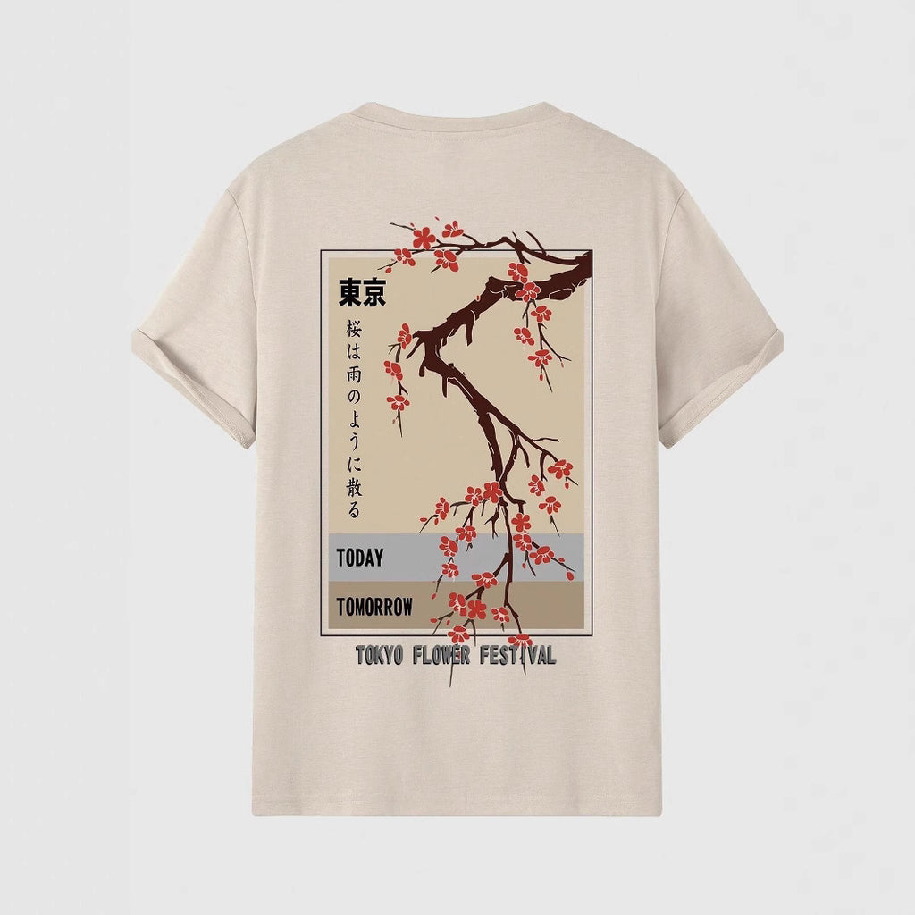 Tokyo Flower Festival Retro Art Tee, view 2