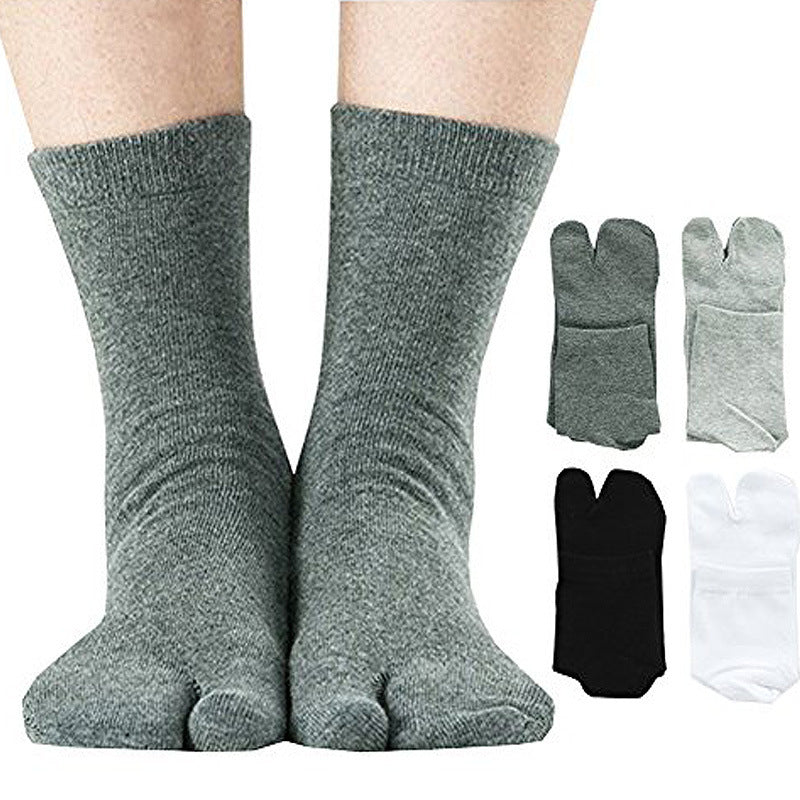 Japanese Tabi Split-Toe Socks - Two-Toe Clog Socks, product view 3